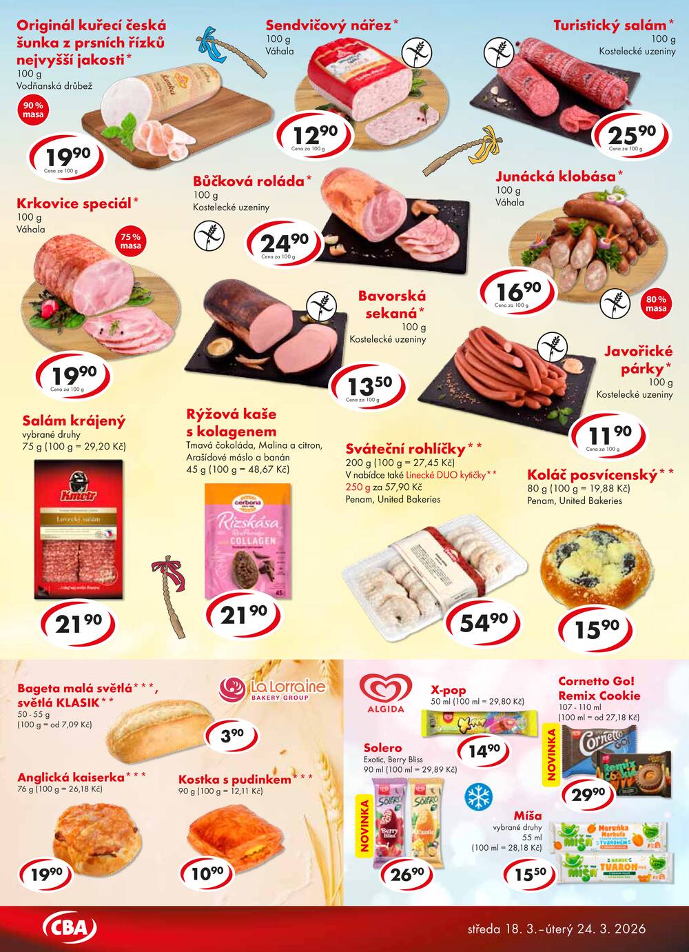 CBA Premium od 18.3. do 24.3.2026
