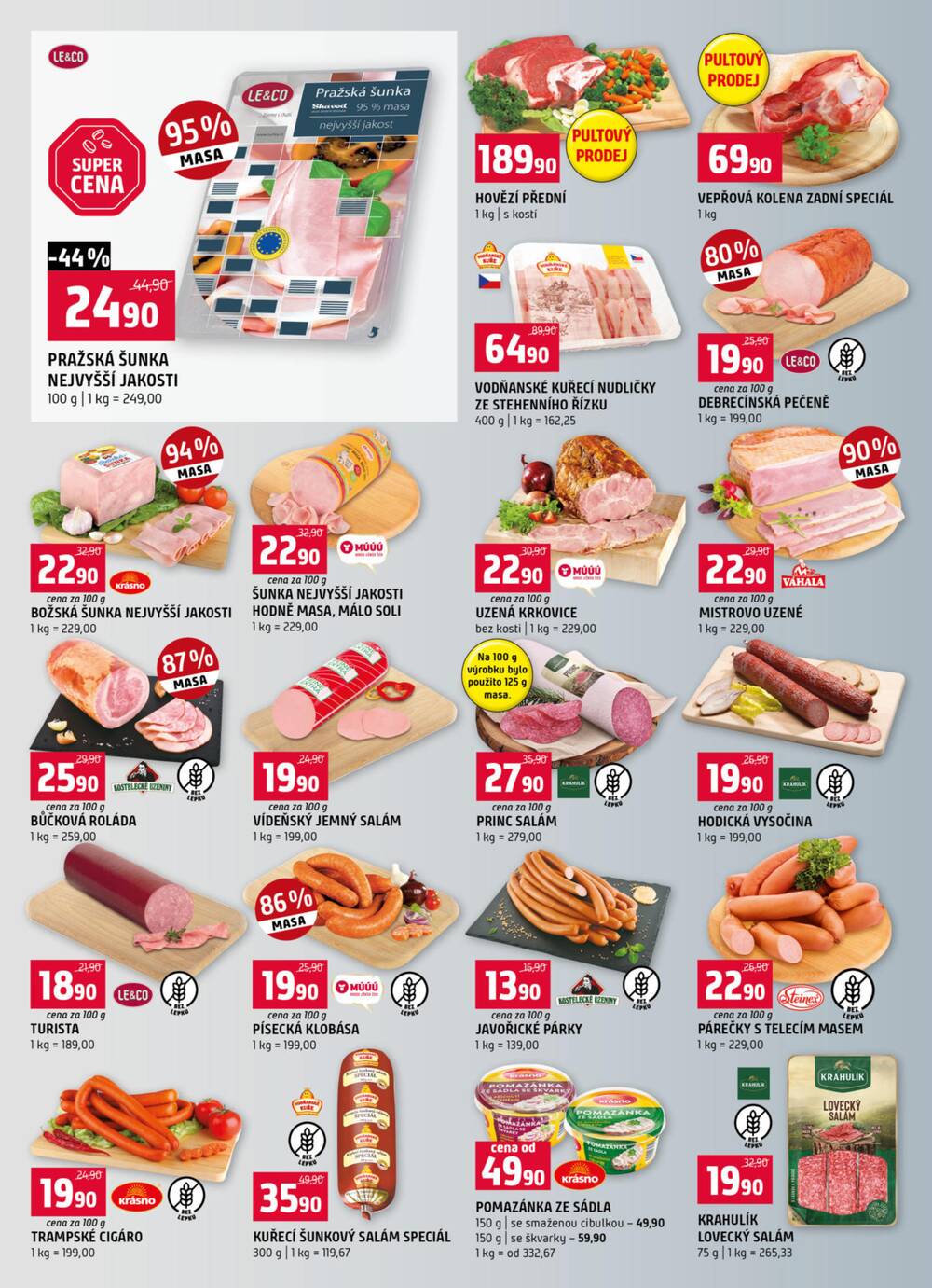 Terno České Budějovice, Třeboň, Trhové sviny, Bechyně, Týn nad Vltavou od 11.3. do 17.3.2026