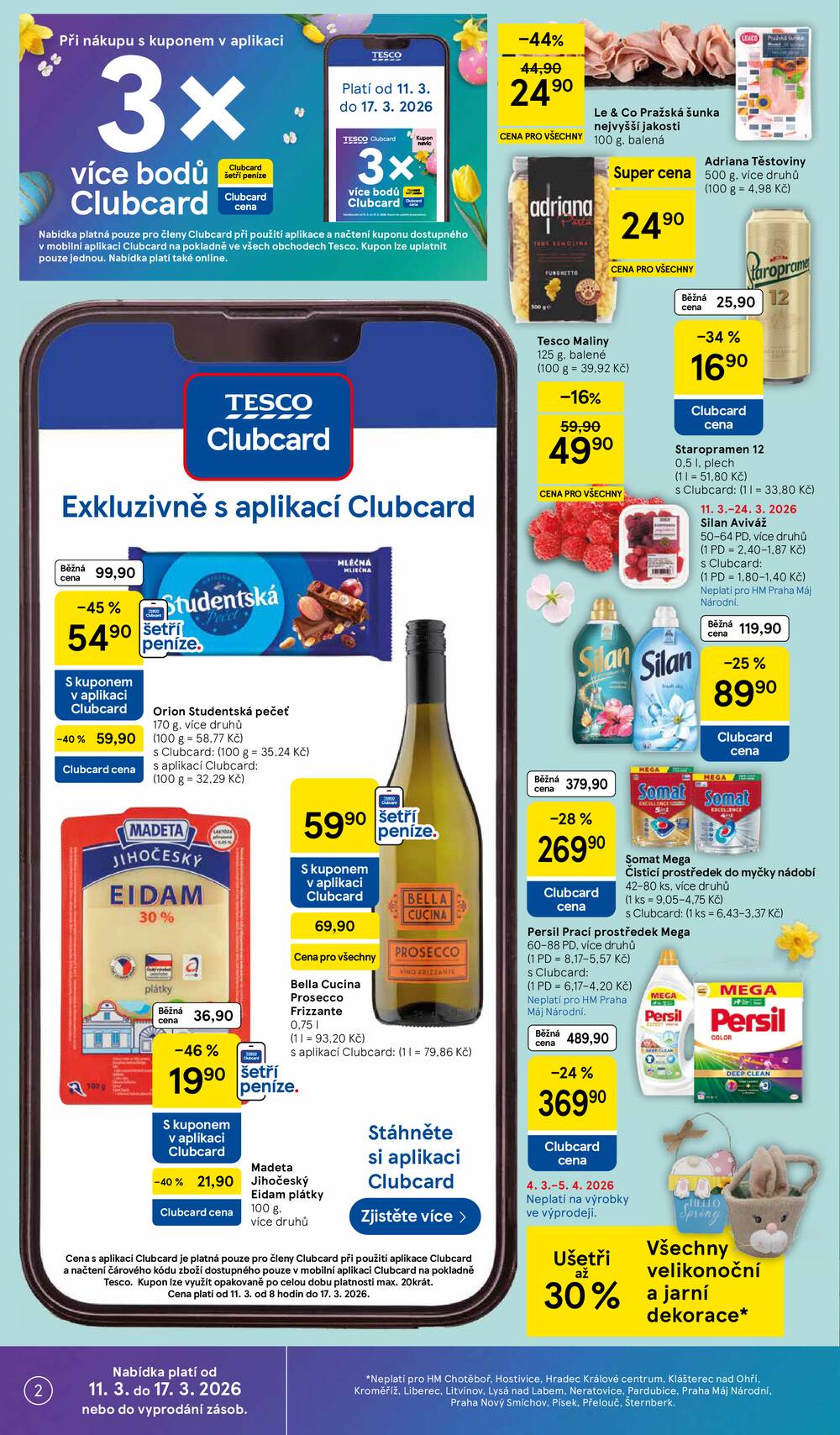 Leták Tesco - Tesco malé hypermarkety od 11.3. do 17.3.2026 - strana 2
