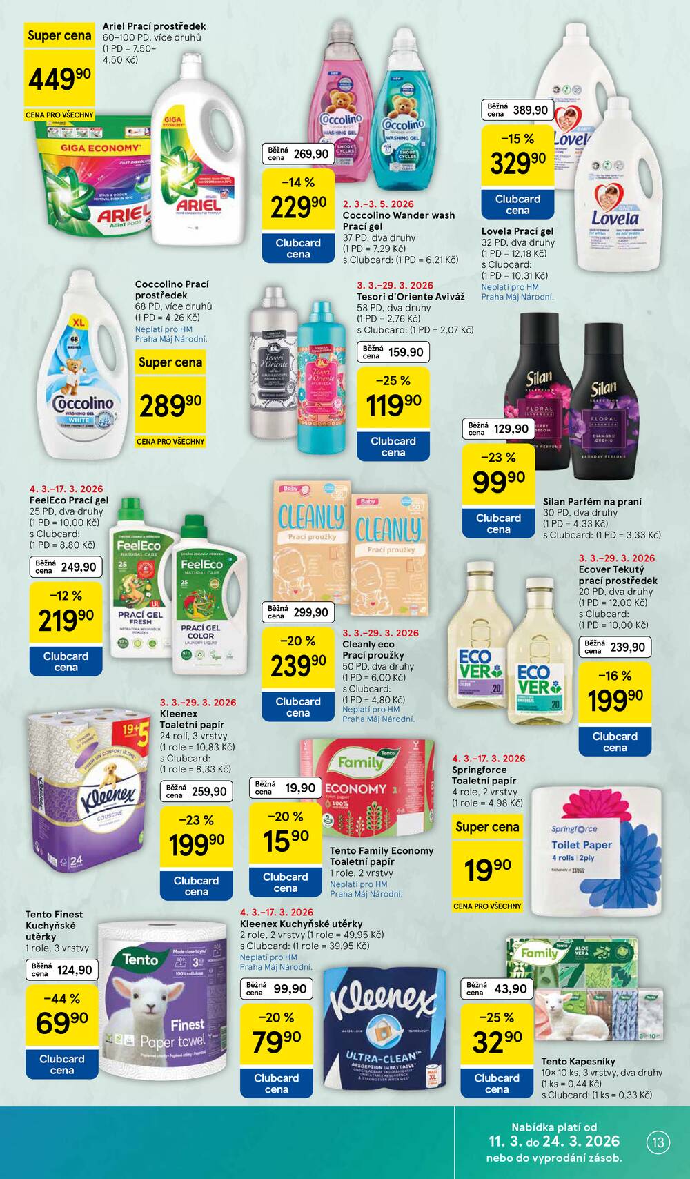 Tesco malé hypermarkety od 11.3. do 17.3.2026