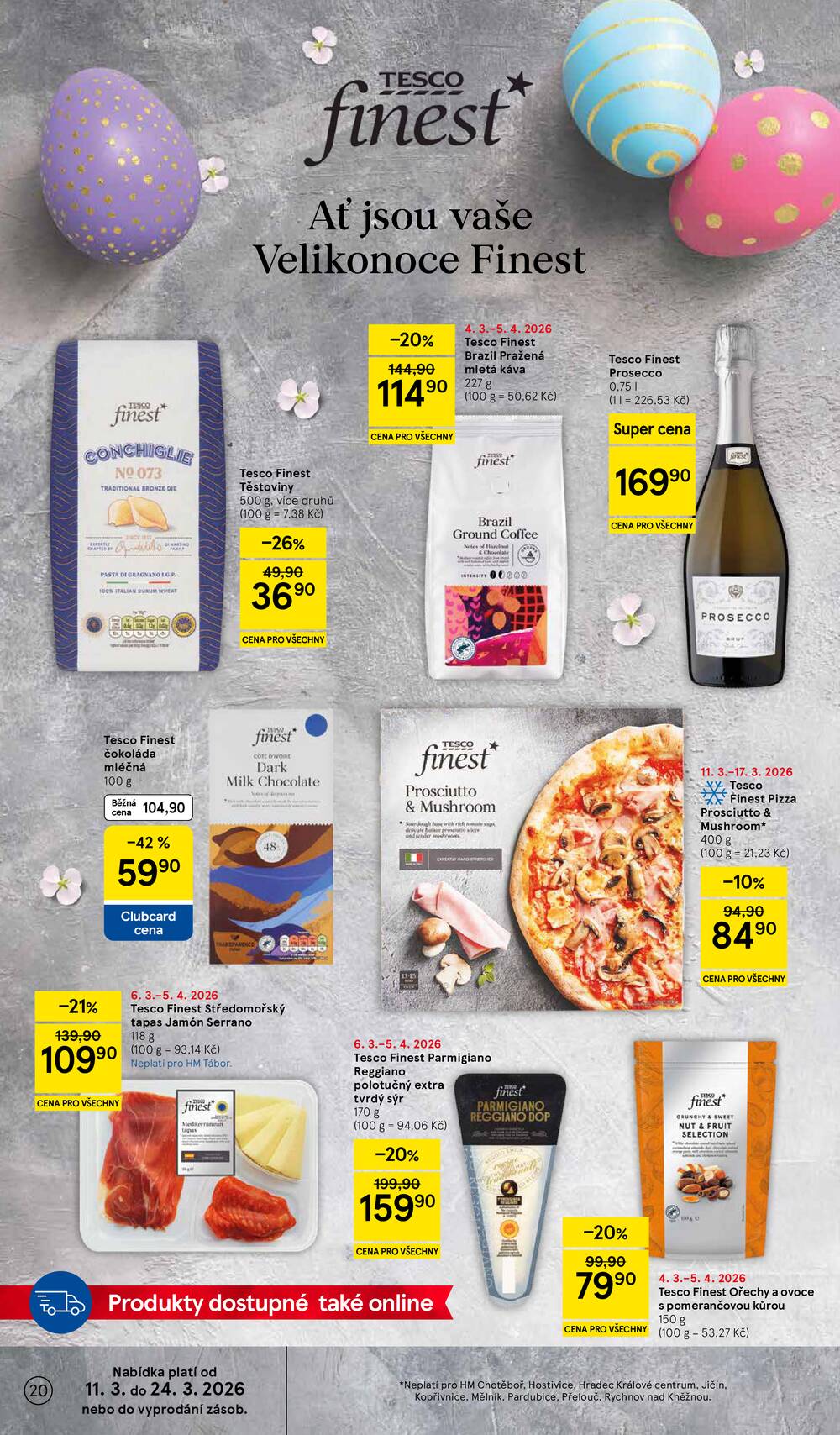 Tesco malé hypermarkety od 11.3. do 17.3.2026