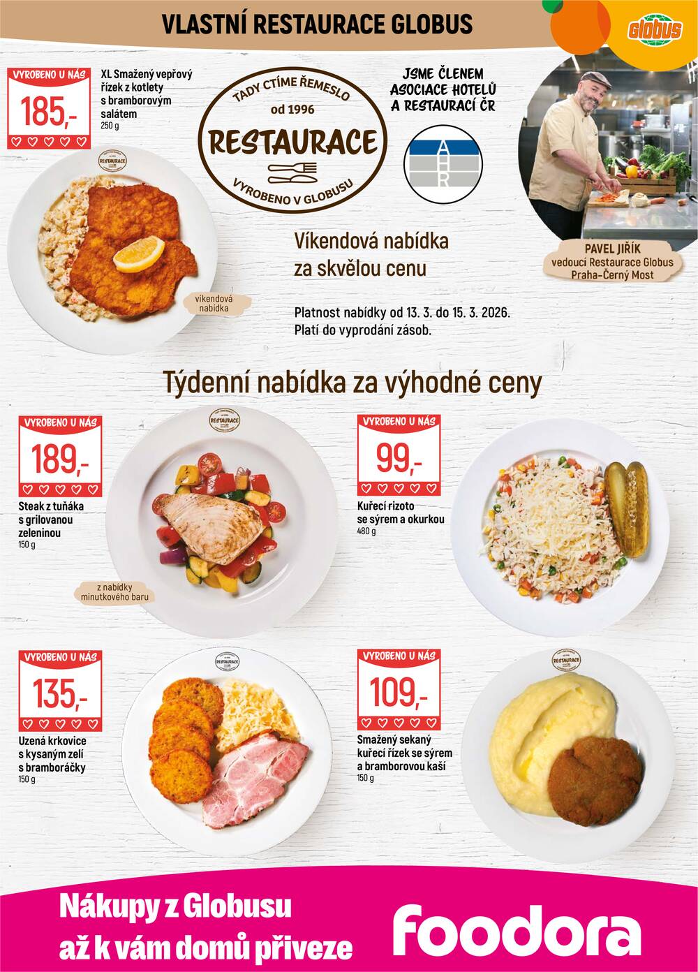 Leták Globus - Akční leták Globus 11.3. - 17.3.2026 - Globus Praha - Centrum Černý Most - strana 9