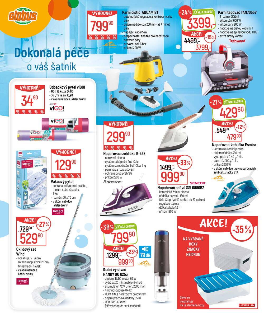 Akční leták Globus 11.3. - 5.4.2026 - Globus Praha - Čakovice