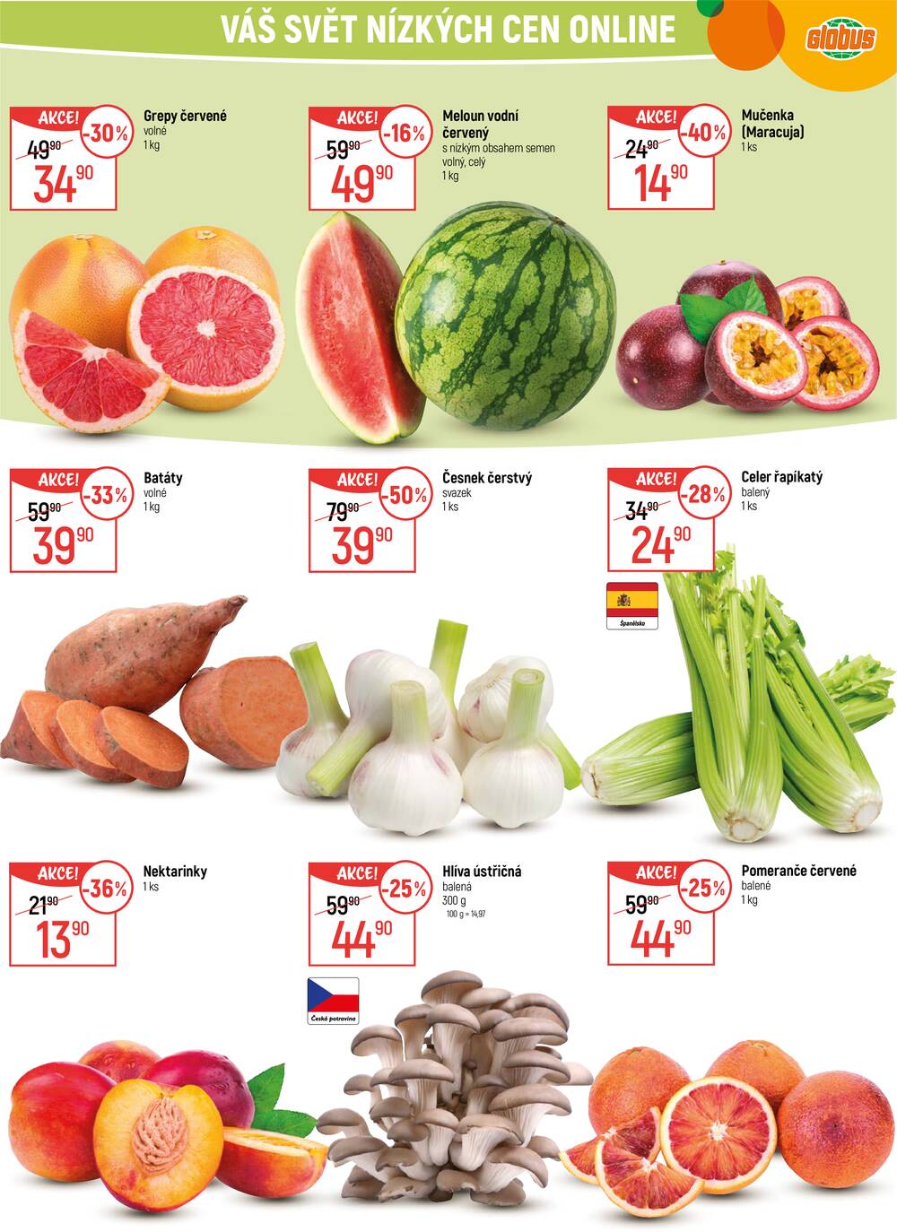Leták Globus - Akční leták Globus 11.3. - 17.3.2026 - Globus Praha - Zličín - strana 2