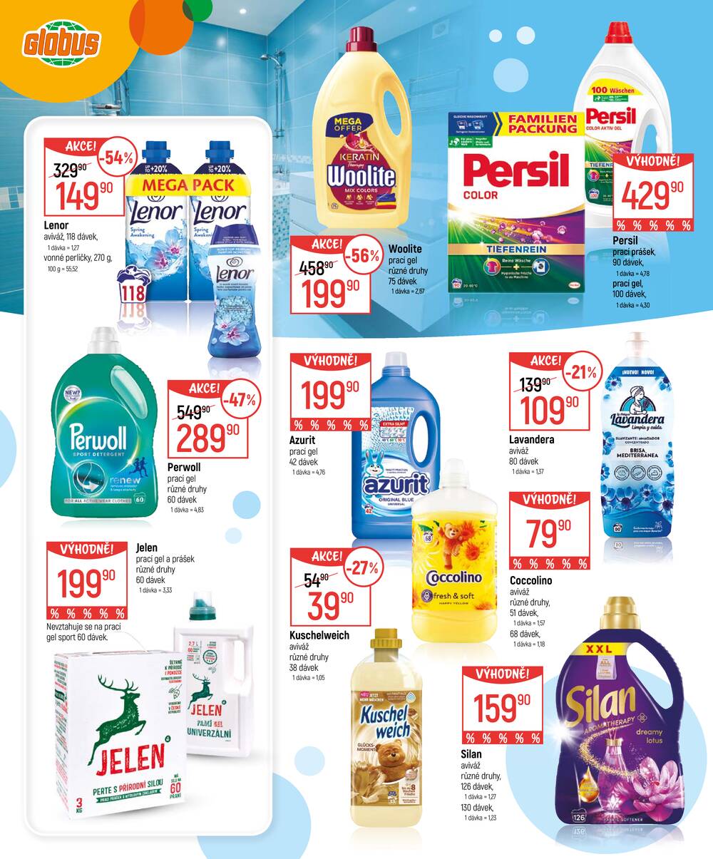 Akční leták Globus 11.3. - 5.4.2026 - Globus Chomutov
