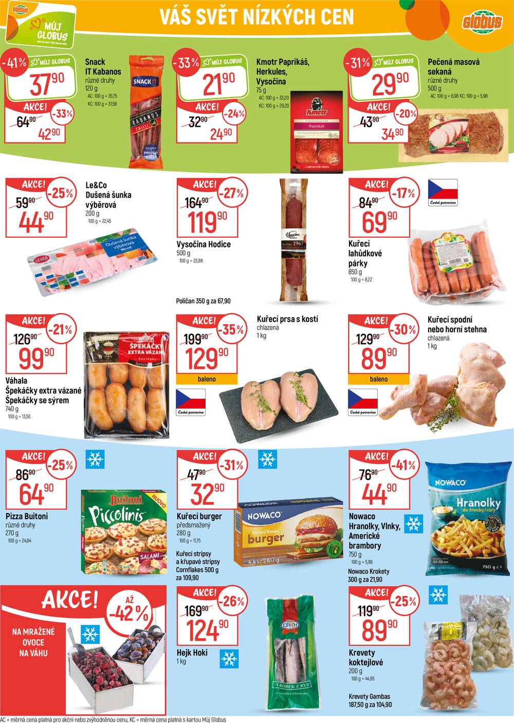 Akční leták Globus 11.3. - 17.3.2026 - Globus Chomutov