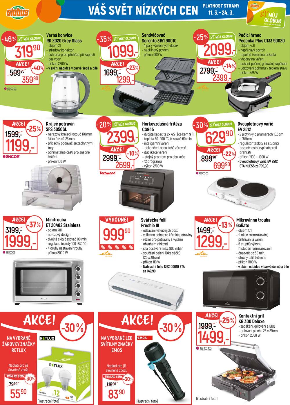 Akční leták Globus 11.3. - 17.3.2026 - Globus Chomutov
