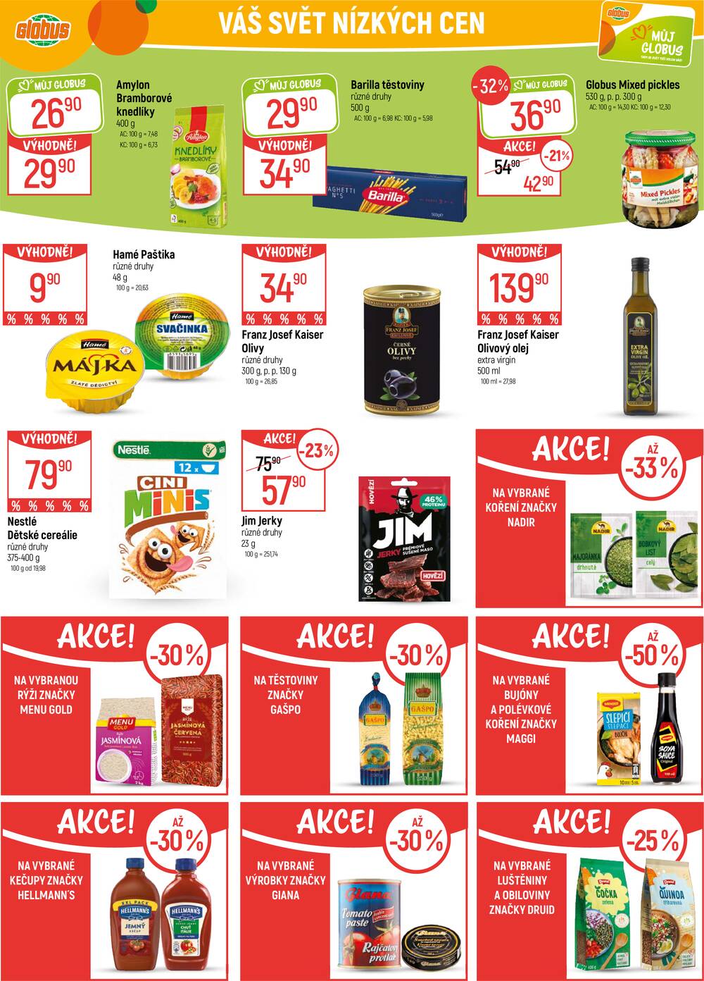 Akční leták Globus 11.3. - 17.3.2026 - Globus Liberec