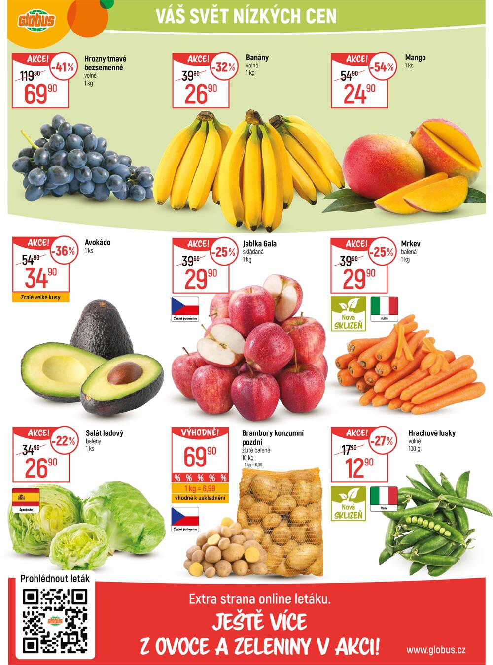 Akční leták Globus 11.3. - 17.3.2026 - Globus Opava
