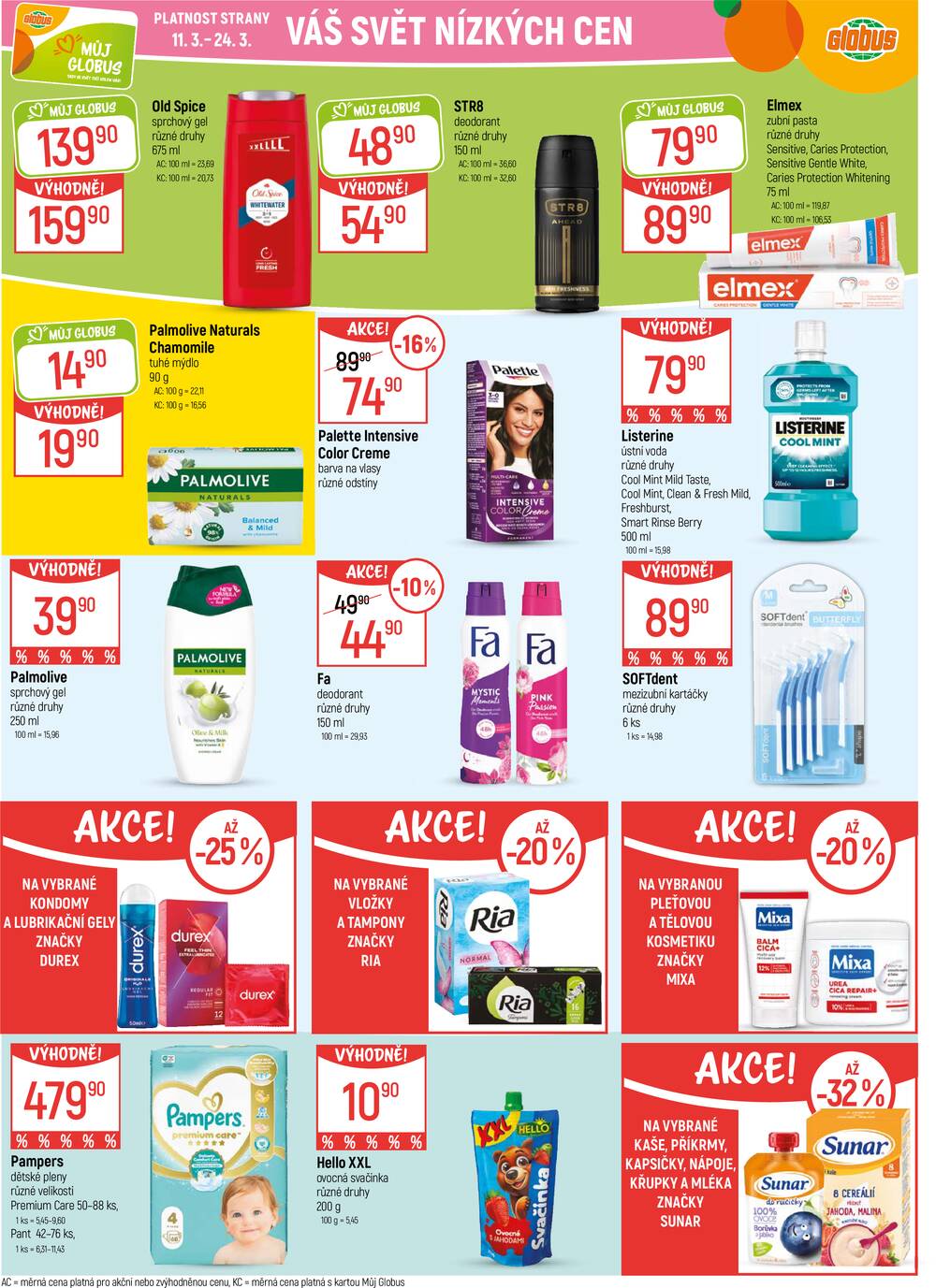 Akční leták Globus 11.3. - 17.3.2026 - Globus Opava