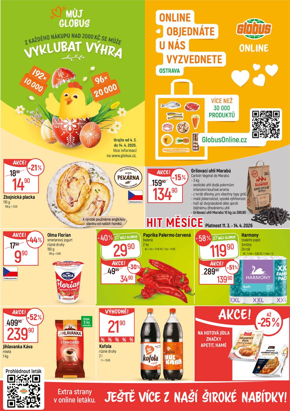 Leták Globus - Akční leták Globus 11.3. - 17.3.2026 - Globus Ostrava - strana 2