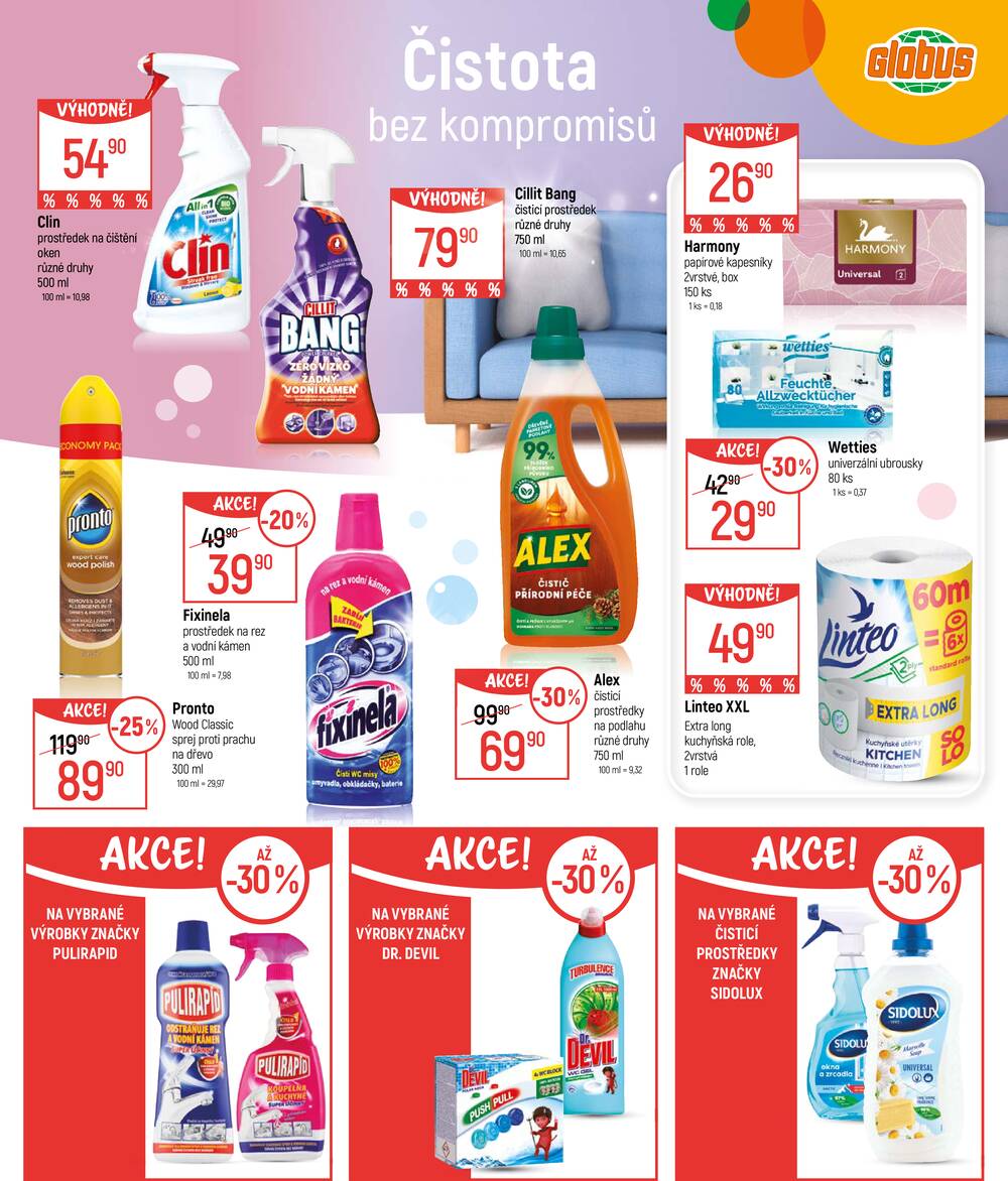 Akční leták Globus 11.3. - 5.4.2026 - Globus Chotíkov u Plzně