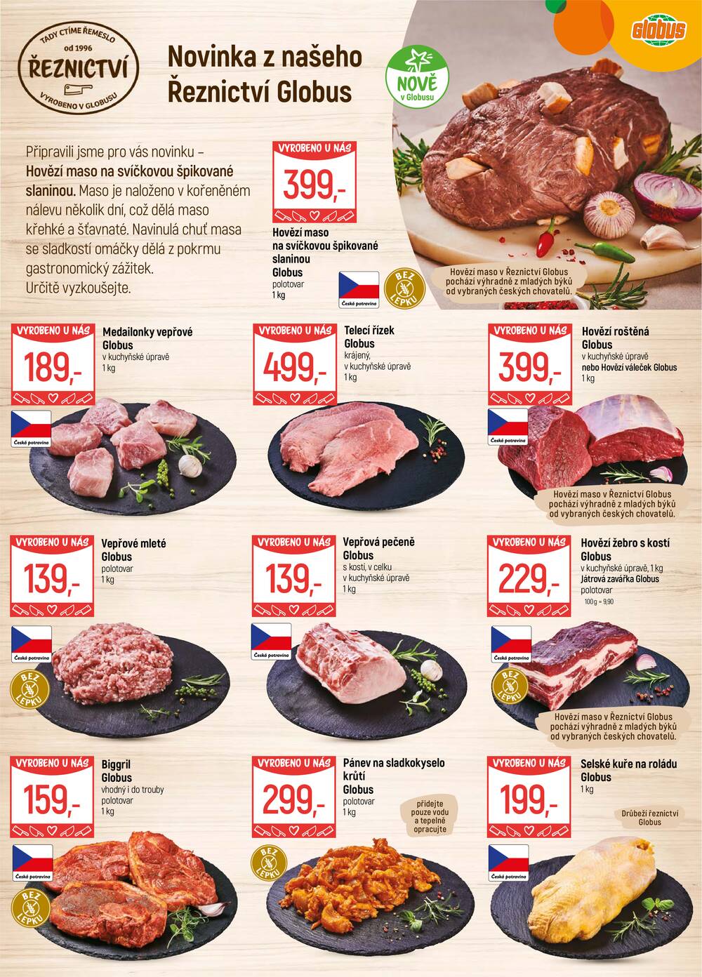 Akční leták Globus 11.3. - 17.3.2026 - Globus Praha - Štěrboholy