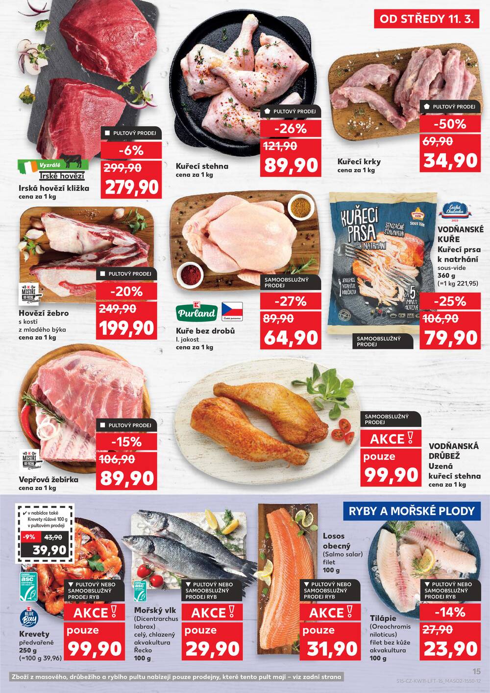 Kaufland 11.3. - 17.3. - Kaufland - Praha 3 (Jarov)