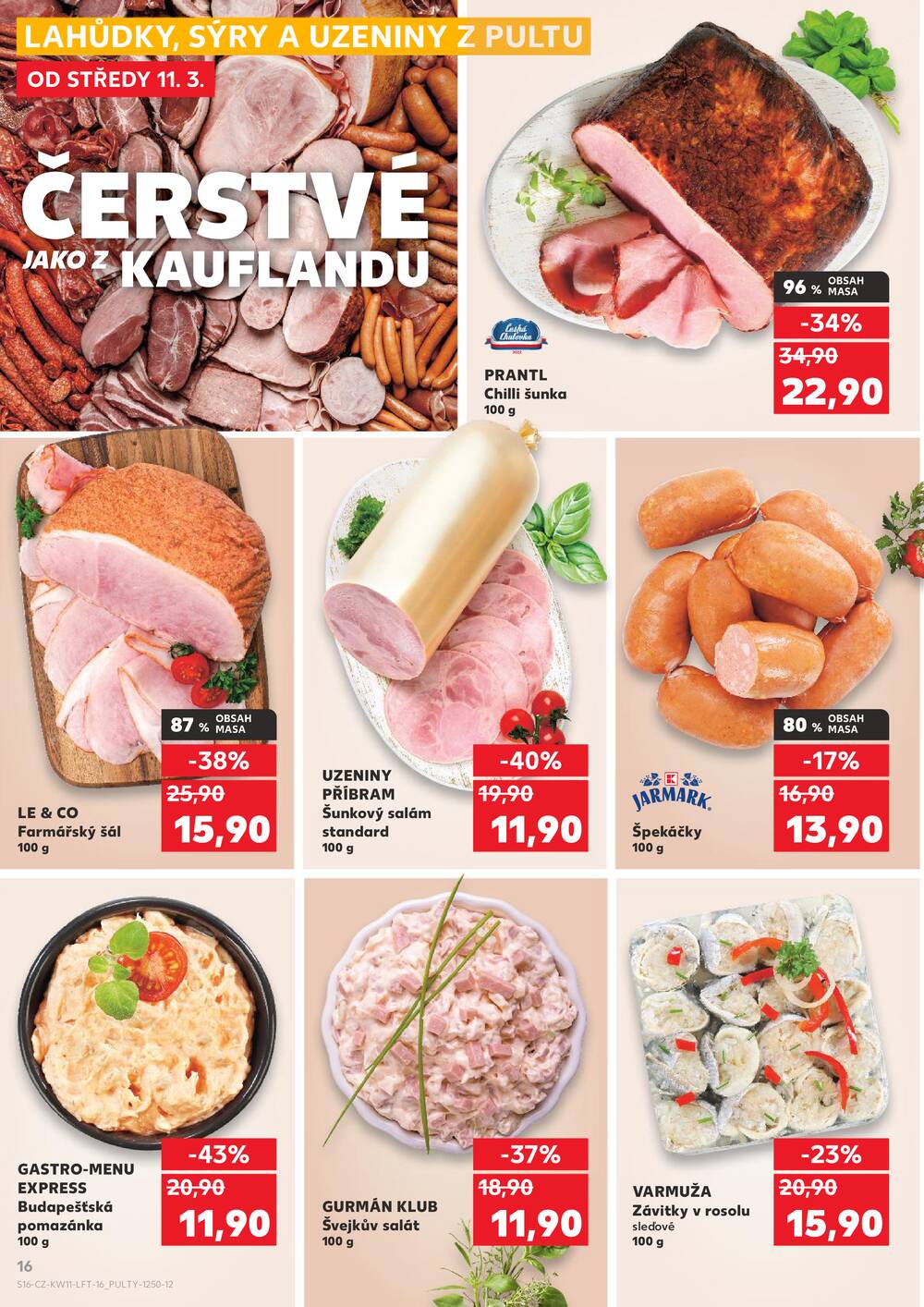 Kaufland 11.3. - 17.3. - Kaufland - Čáslav