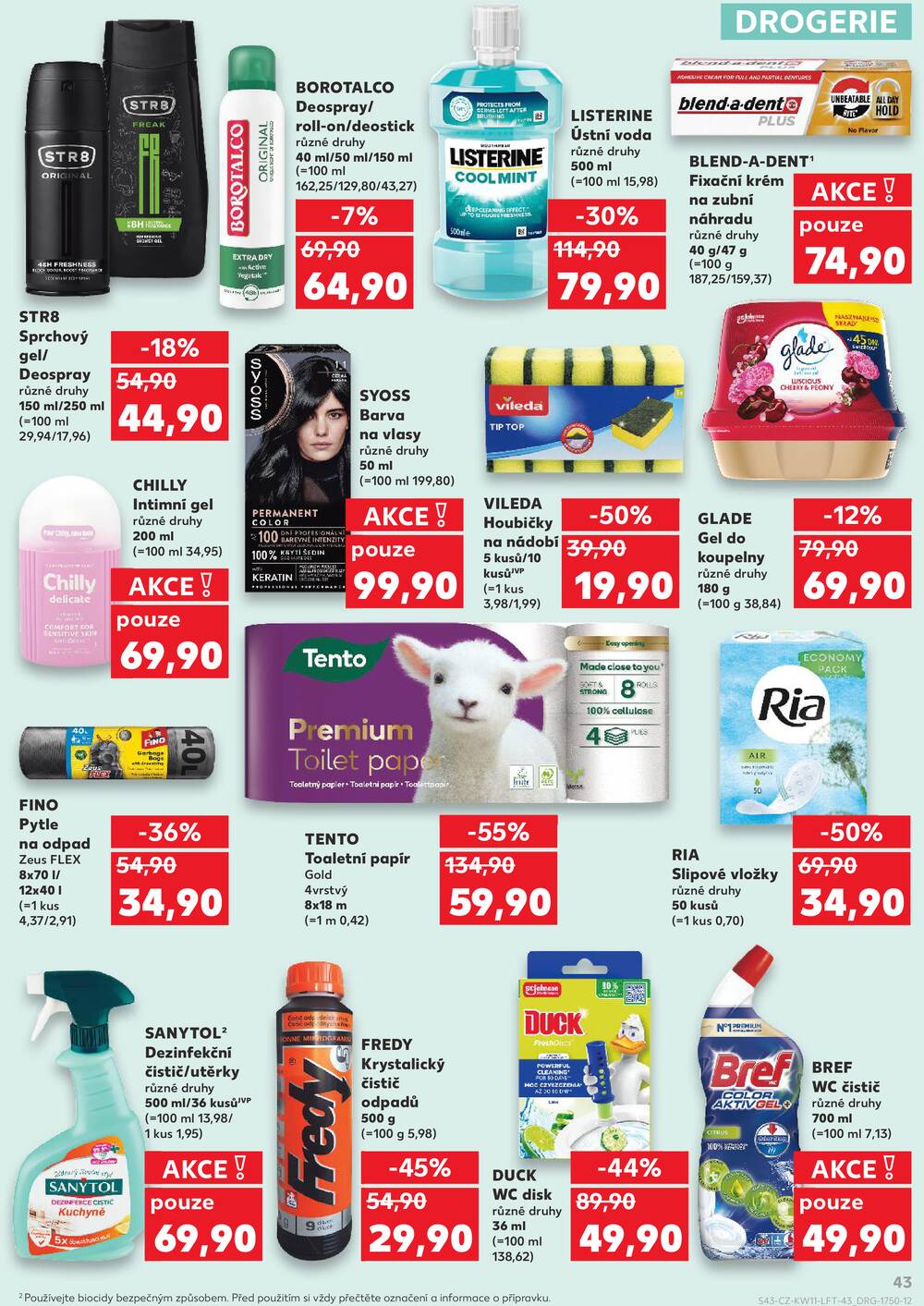 Leták Kaufland - Kaufland 11.3. - 17.3. - Kaufland - Náchod - strana 43