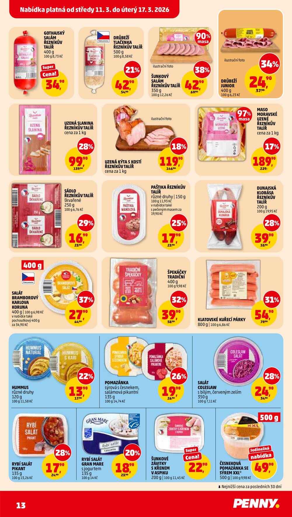 Penny Market od 11.3. do 17.3.2026