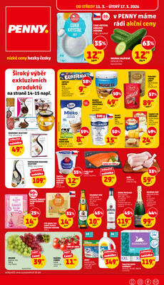 Leták Penny Market od 11.3. do 17.3.2026