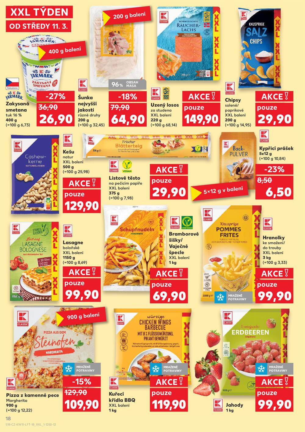 Leták Kaufland - Kaufland 11.3. - 17.3. - Kaufland - Rakovník (ul. Luženská) - strana 18