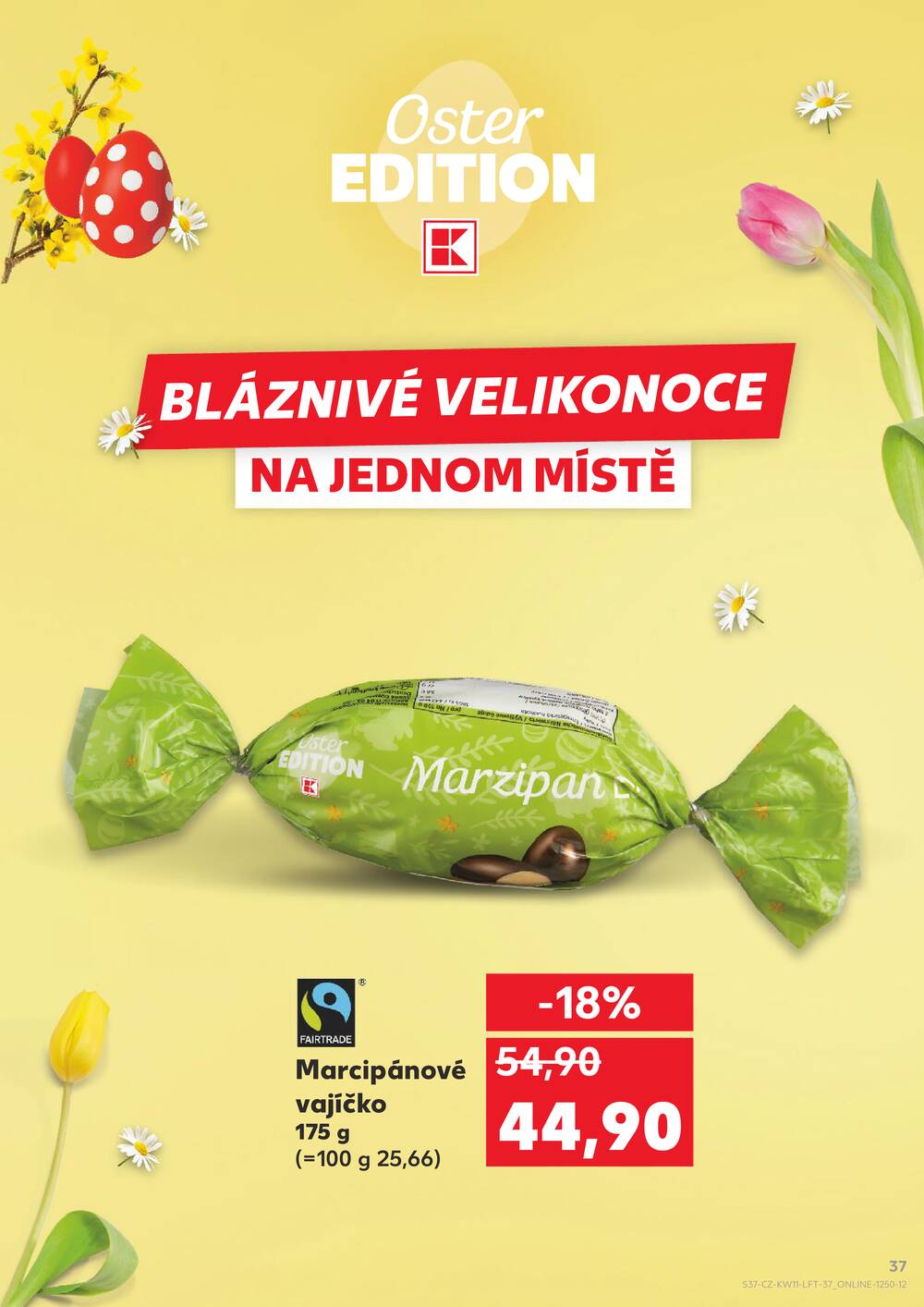 Leták Kaufland - Kaufland 11.3. - 17.3. - Kaufland - Rakovník (ul. Luženská) - strana 37