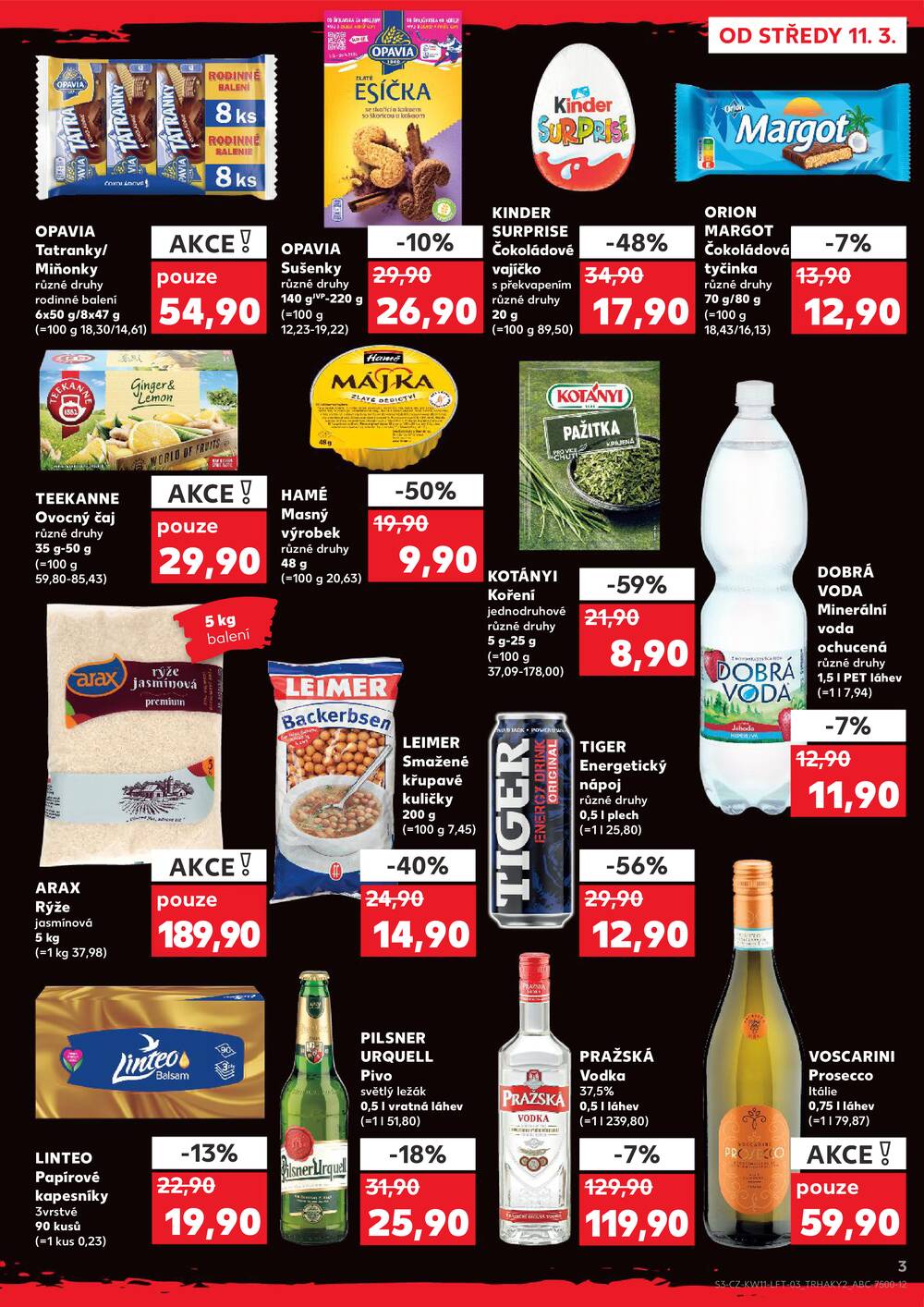 Kaufland 11.3. - 17.3. - Kaufland - Zábřeh na Moravě