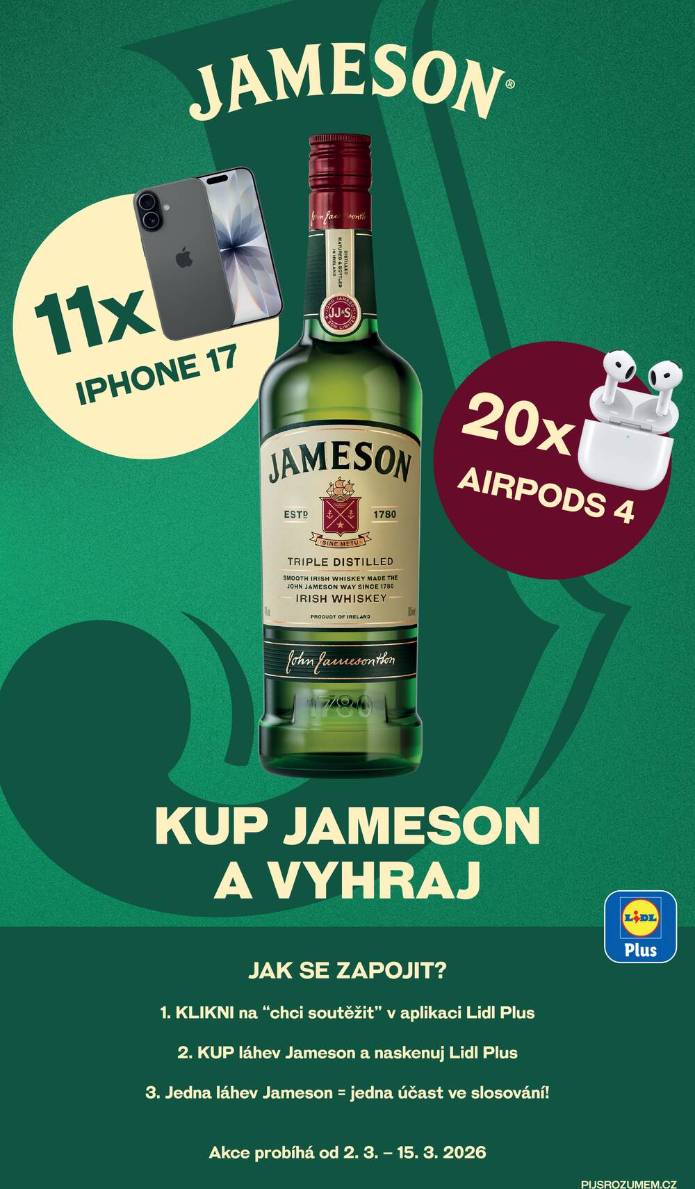 Lidl Čtvrtek od 12.3. do 15.3.2026