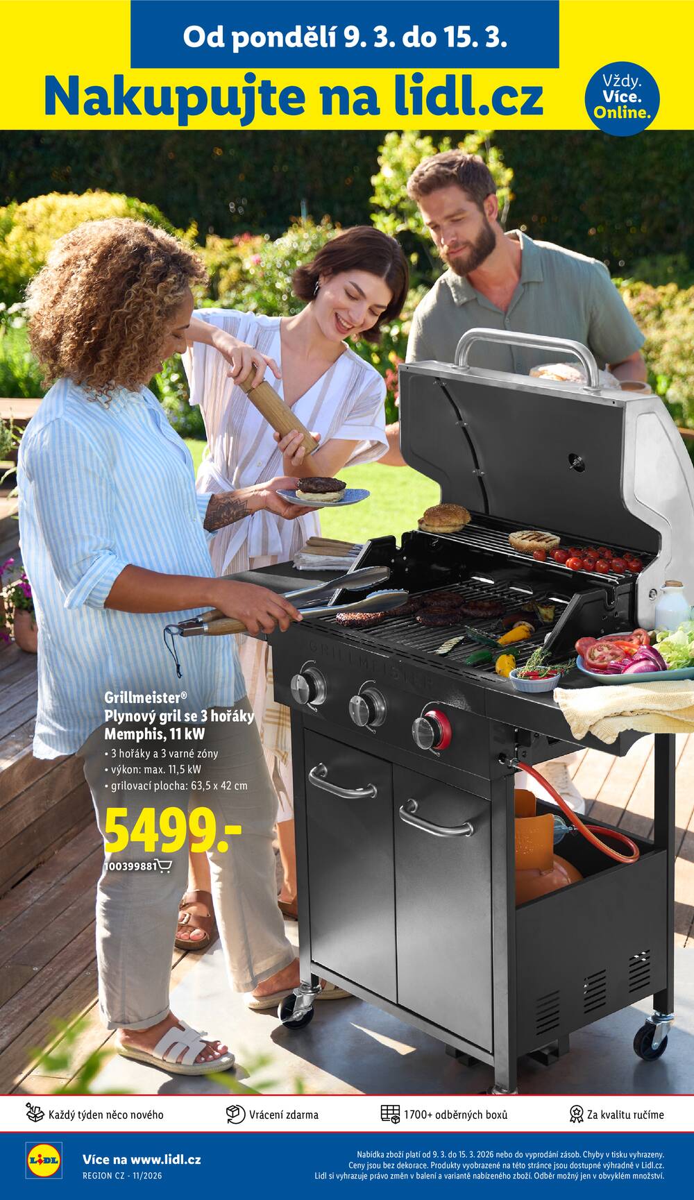 Lidl Čtvrtek od 12.3. do 15.3.2026