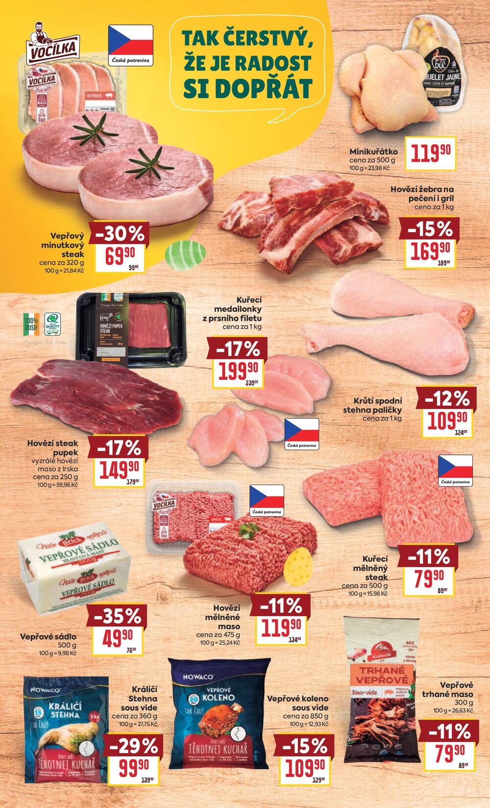 BILLA Velikonoce od 18.3. do 6.4.2026