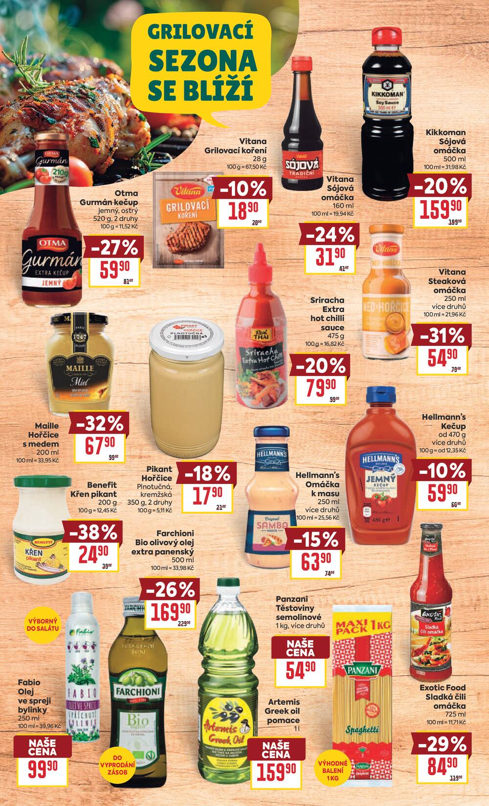 BILLA Velikonoce od 18.3. do 6.4.2026