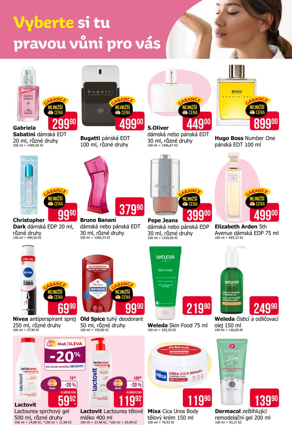 Teta drogerie  od 12.3. do 24.3.2026