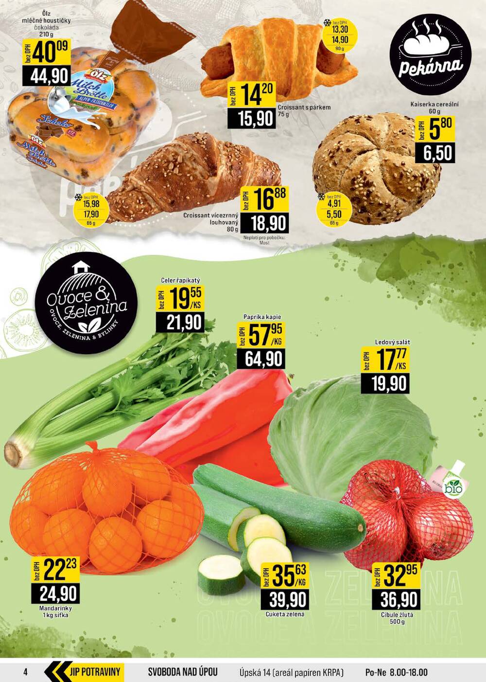 Leták JIP - JIP Cash & Carry České Budějovice, Most, Náchod, Polička, Sušice a Svoboda nad Úpou od 11.3. do 17.3.2026 - strana 4