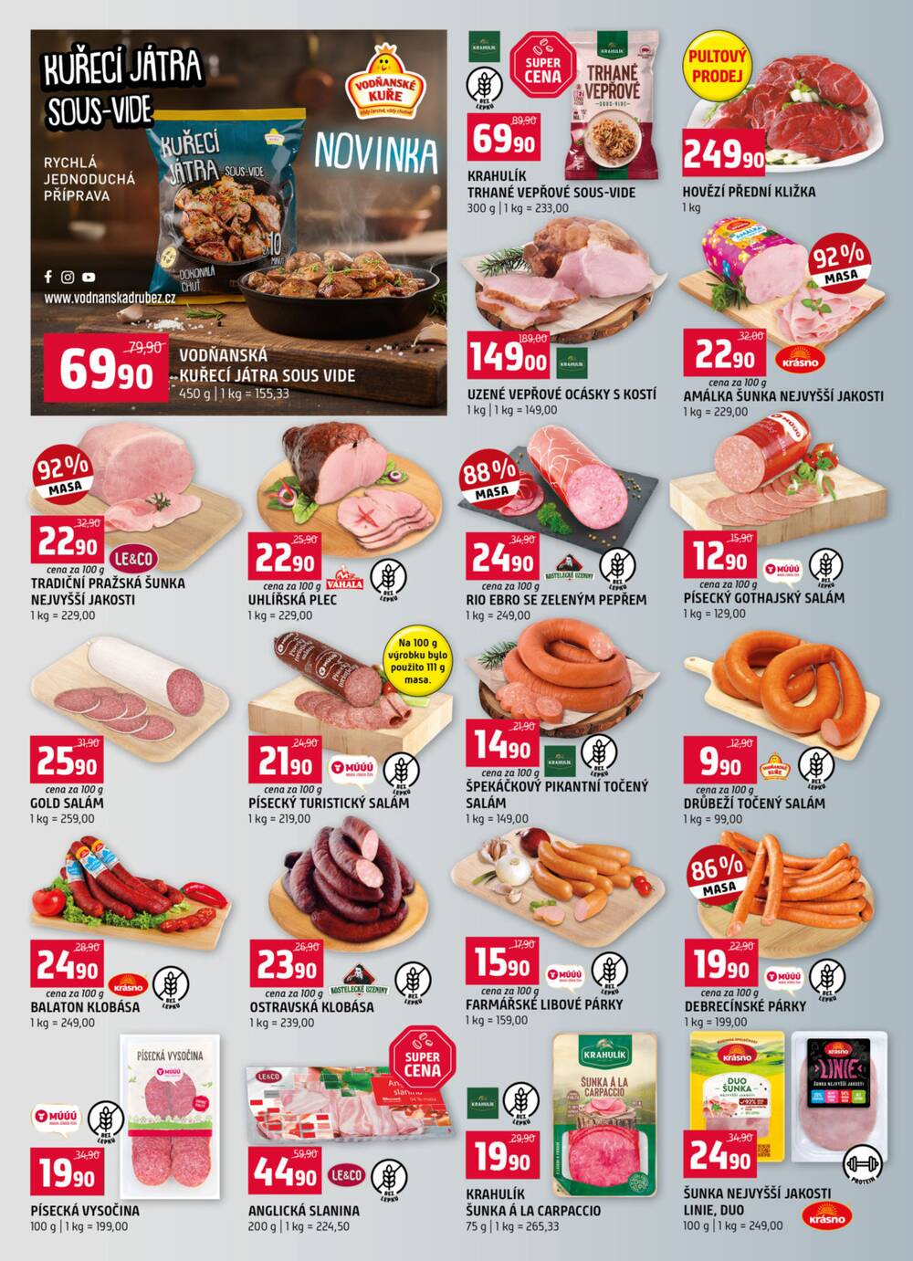 Leták Terno - Terno České Budějovice, Hradec Králové, Olomouc, Třeboň, Trhové Sviny, Týn nad Vltavou, Borovany, Bechyně 18.3. - 24.3. - strana 2