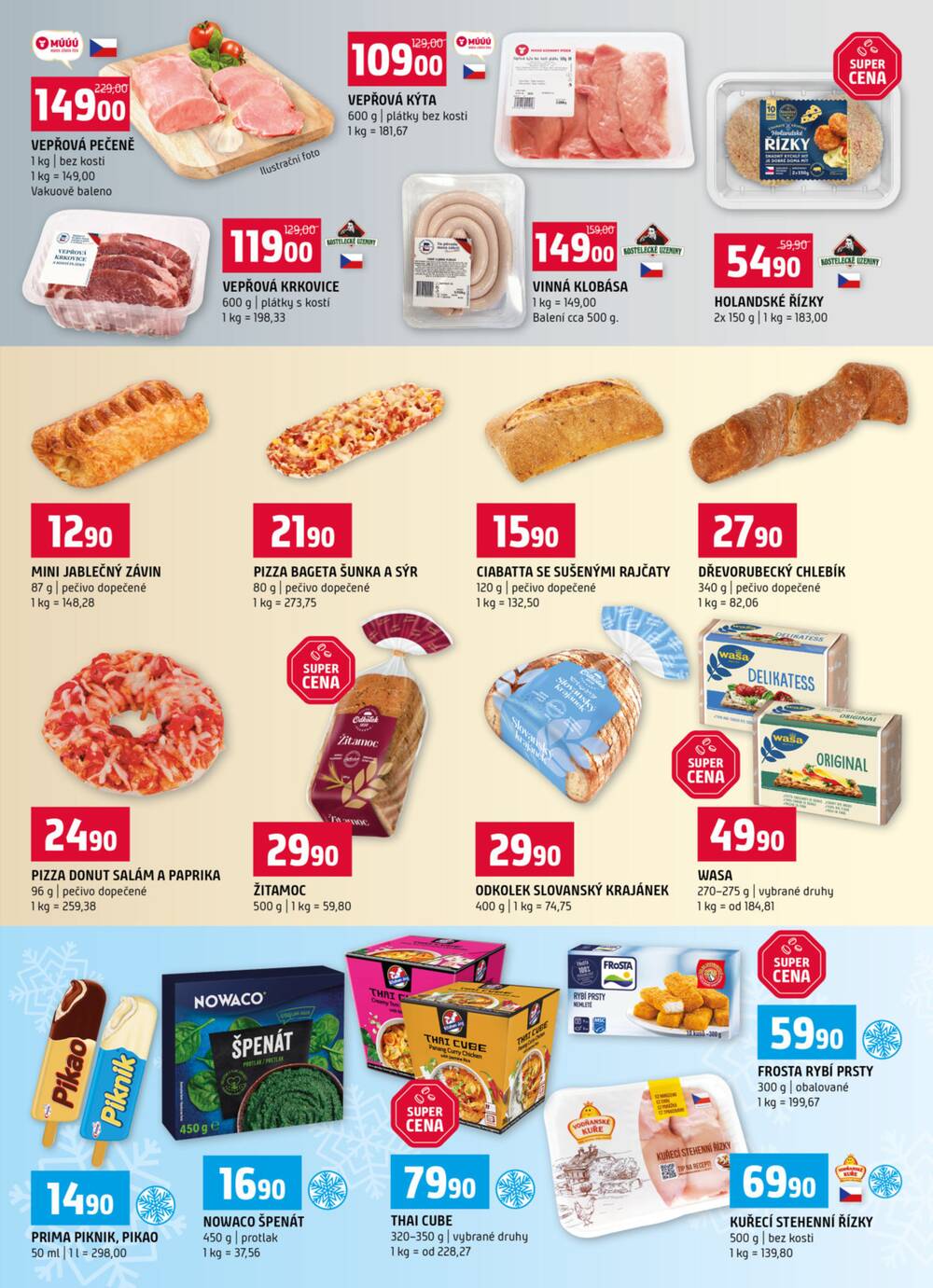 Leták Terno - Terno České Budějovice, Hradec Králové, Olomouc, Třeboň, Trhové Sviny, Týn nad Vltavou, Borovany, Bechyně 18.3. - 24.3. - strana 3