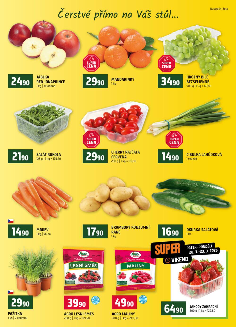 Leták Terno - Terno České Budějovice, Hradec Králové, Olomouc, Třeboň, Trhové Sviny, Týn nad Vltavou, Borovany, Bechyně 18.3. - 24.3. - strana 6