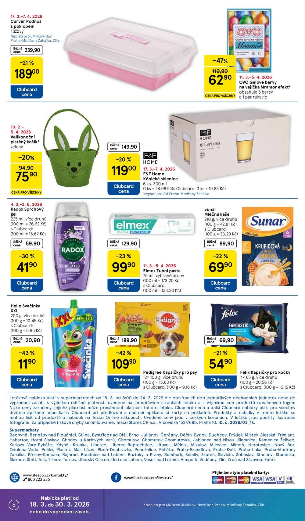 Leták Tesco - Tesco supermarkety od 18.3. do 24.3.2026 - strana 8