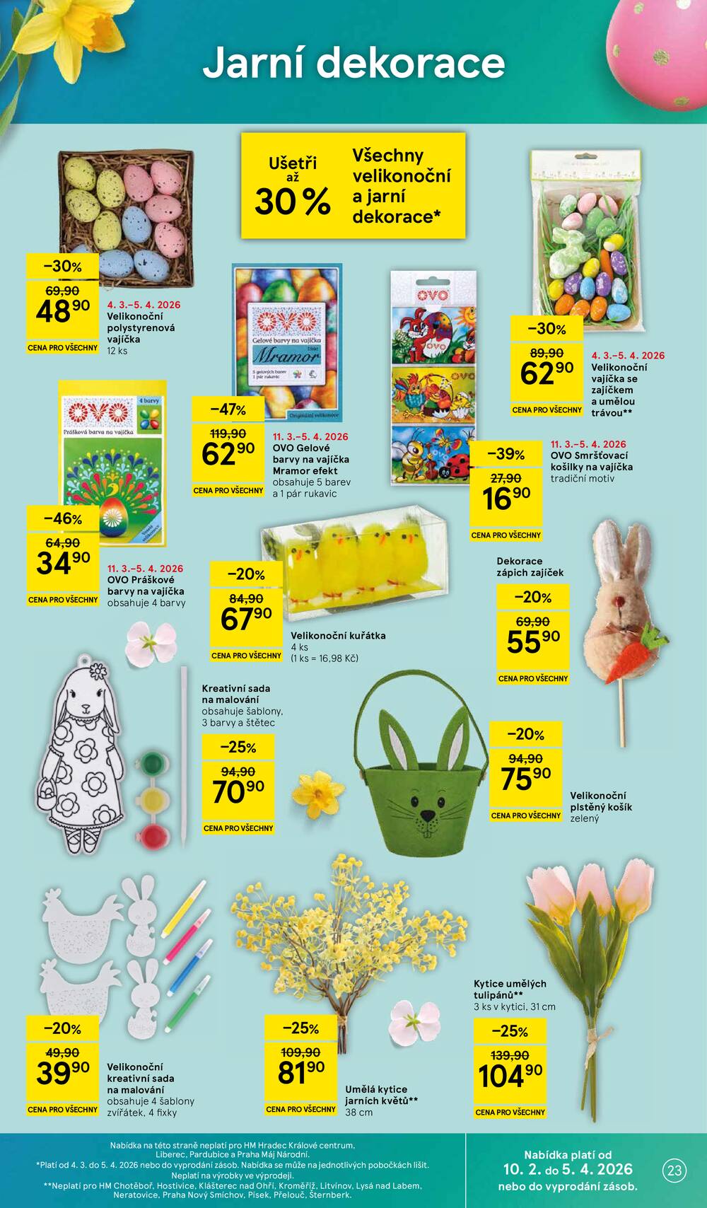 Tesco malé hypermarkety od 18.3. do 24.3.2026