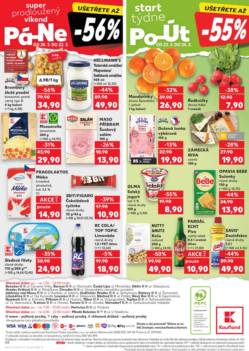 Leták Kaufland - Kaufland 18.3. - 24.3. - Kaufland - Mladá Boleslav - strana 48