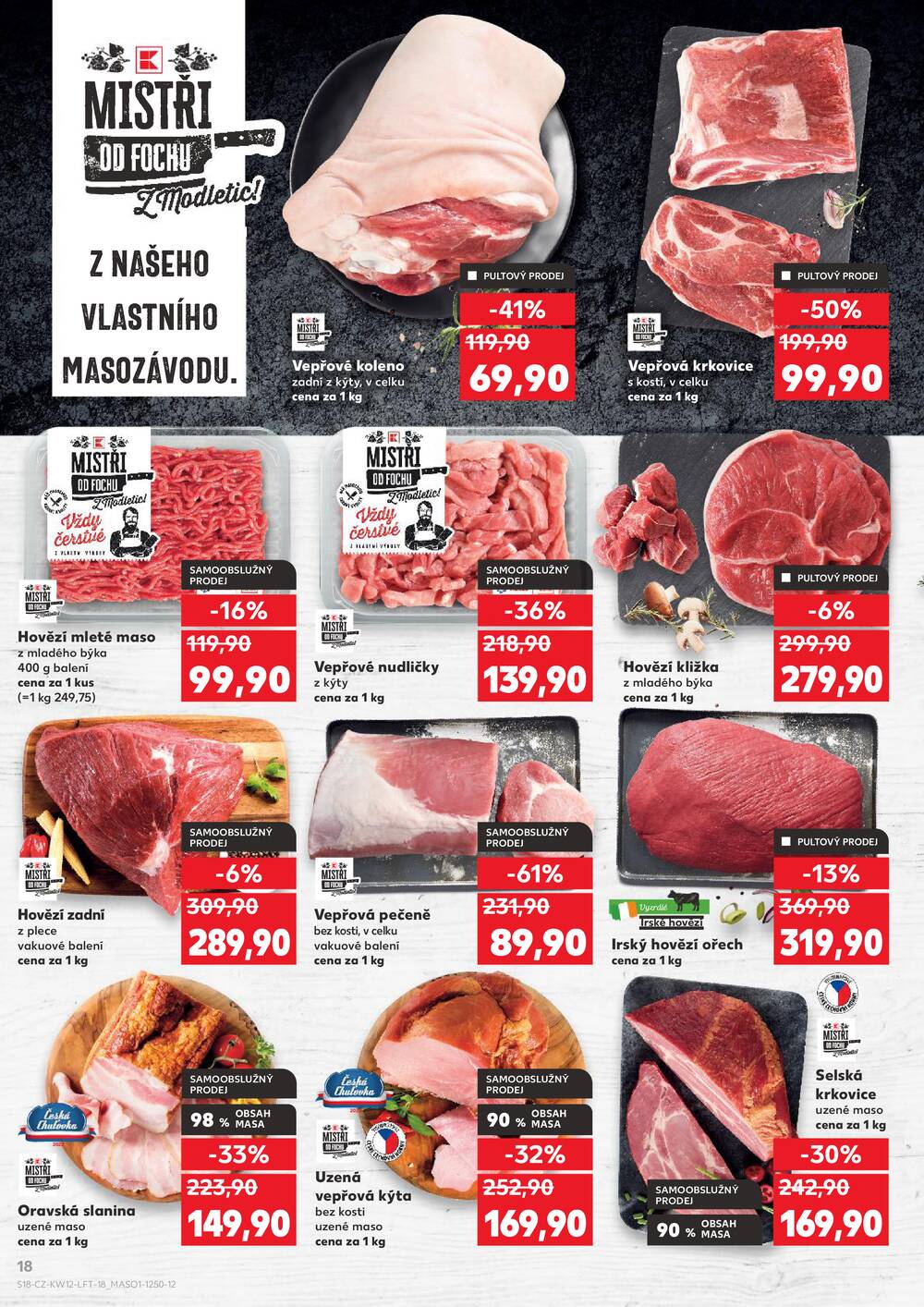 Kaufland 18.3. - 24.3. - Kaufland - Jindřichův Hradec