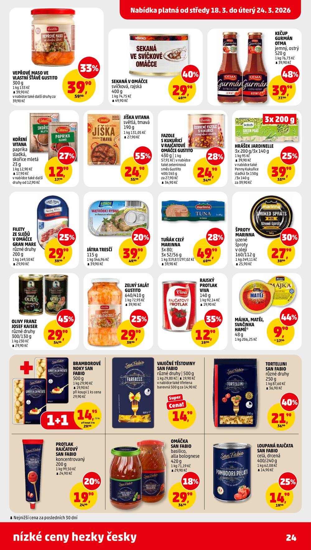 Penny Market od 18.3. do 24.3.2026