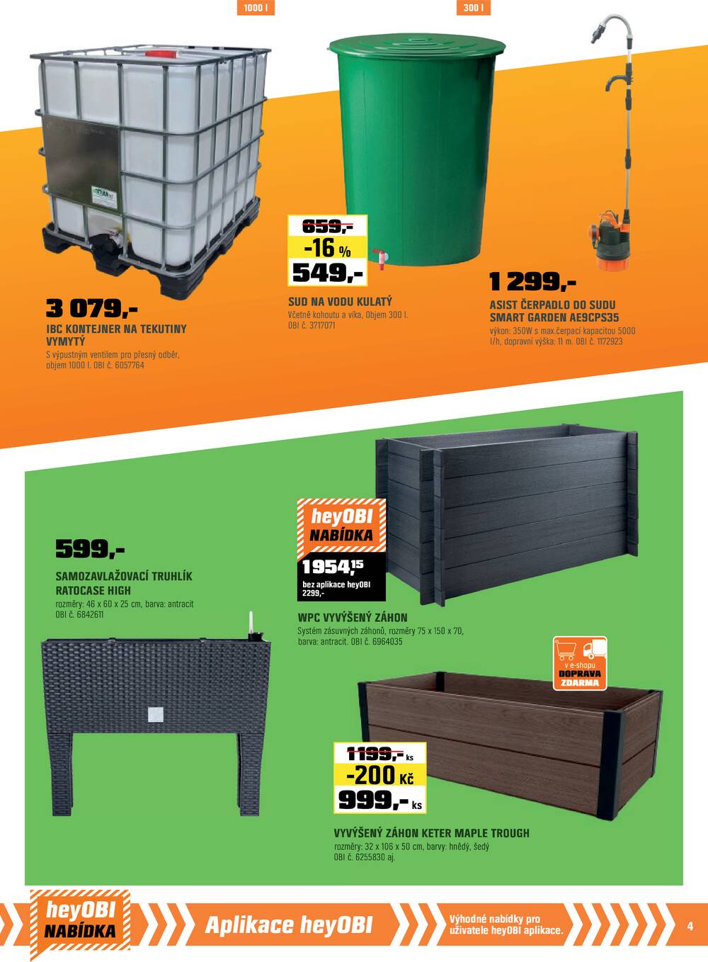 Leták OBI - OBI od 16.3. do 31.3.2026 - strana 5