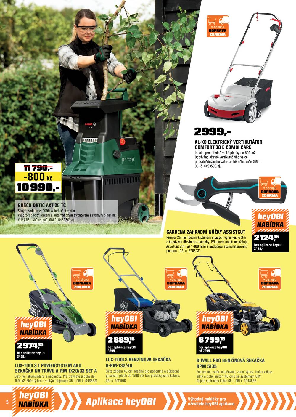 Leták OBI - OBI od 16.3. do 31.3.2026 - strana 6