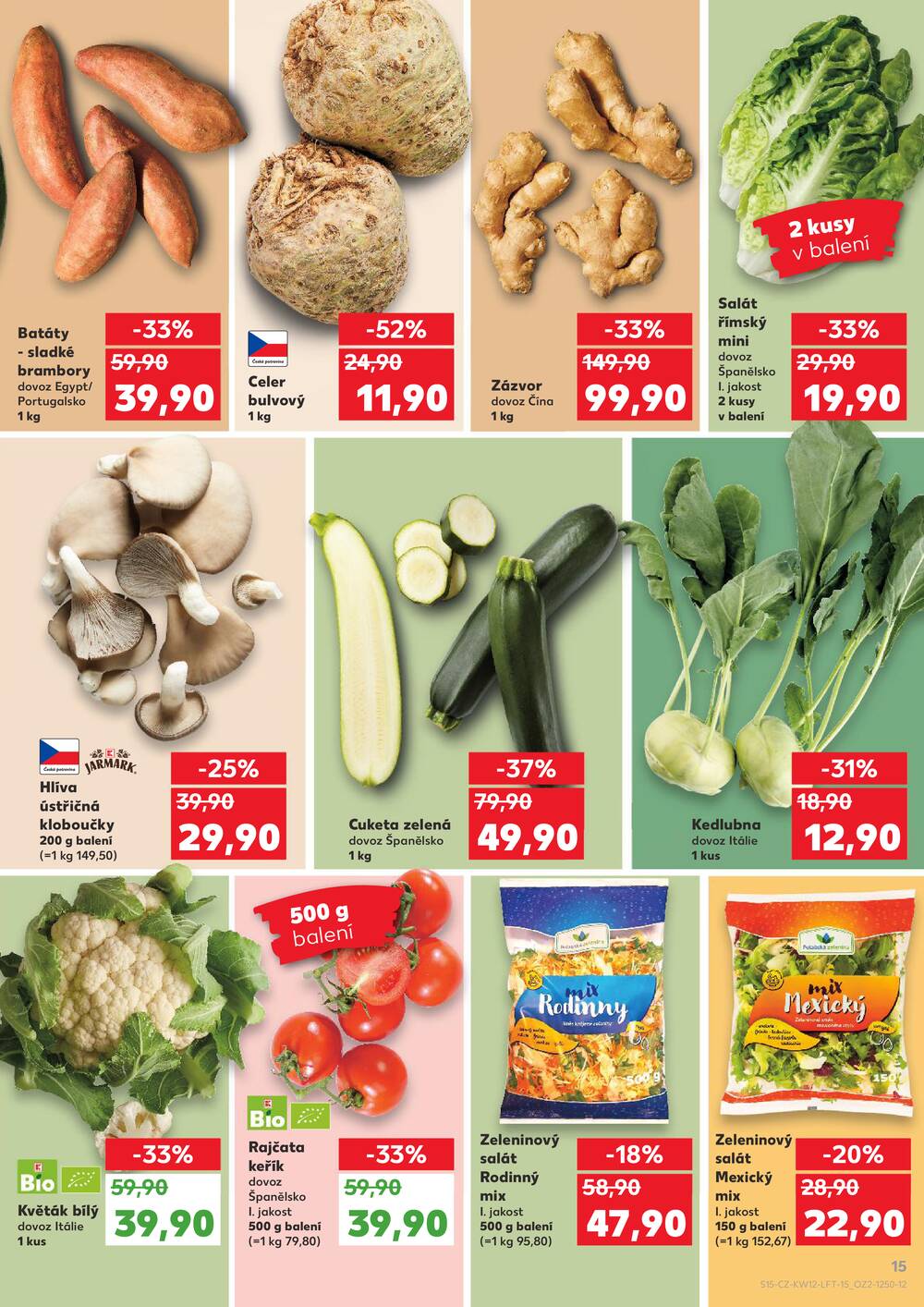 Leták Kaufland - Kaufland 18.3. - 24.3. - Kaufland - Jeseník 1 - strana 15