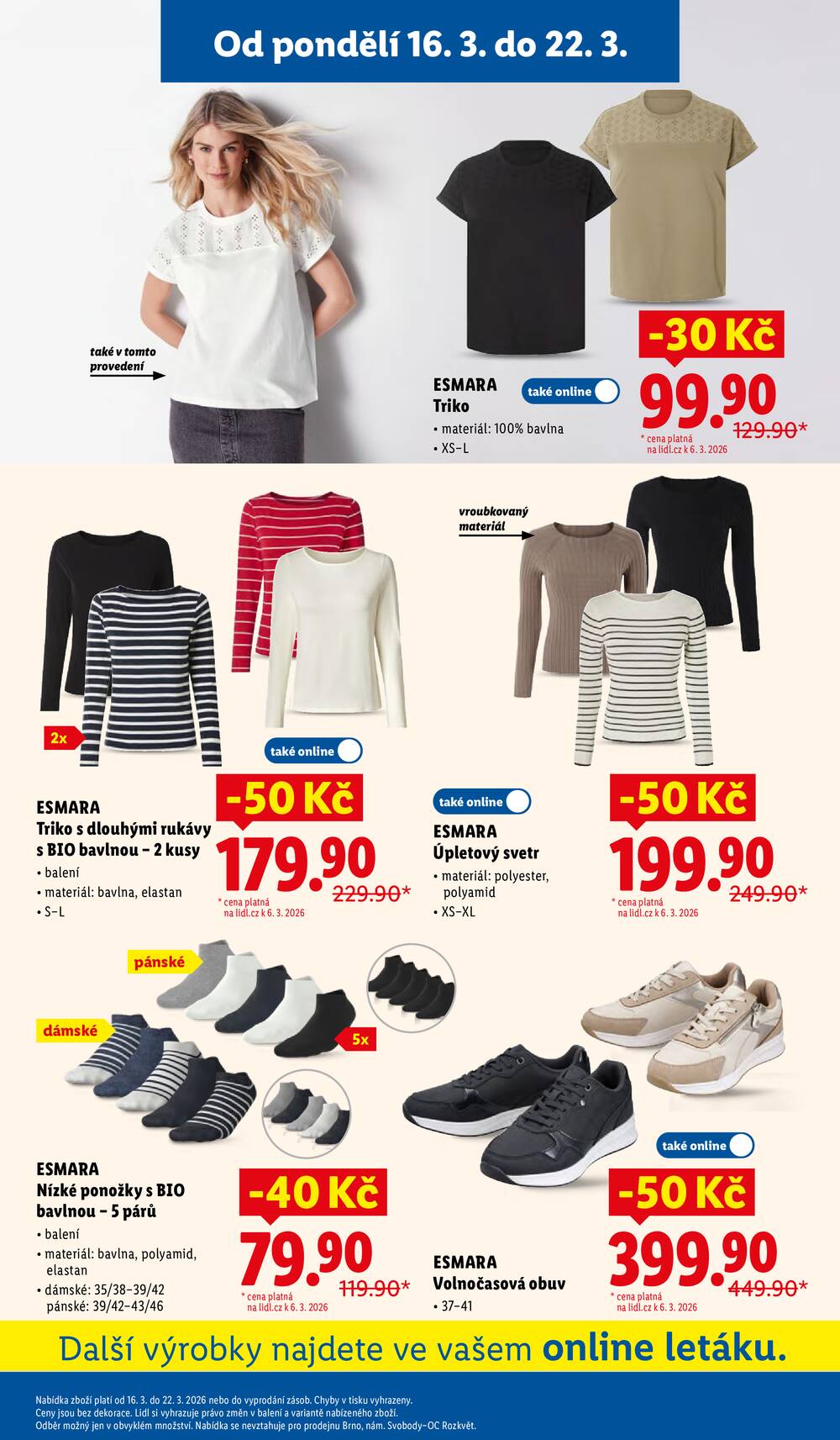 Leták Lidl - Lidl Spotřební zboží 16.3. - 22.3. - strana 3 Leták Lidl - Lidl Spotřební zboží 16.3. - 22.3. - strana 3