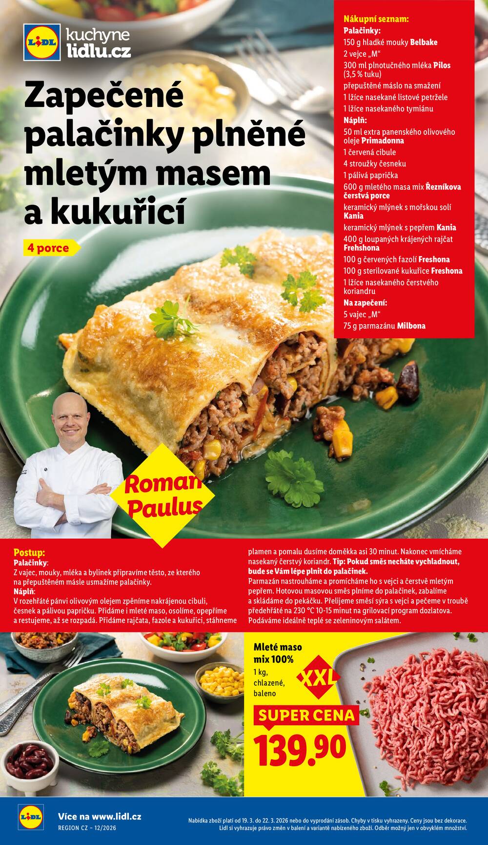 Lidl Čtvrtek od 19.3. do 22.3.2026