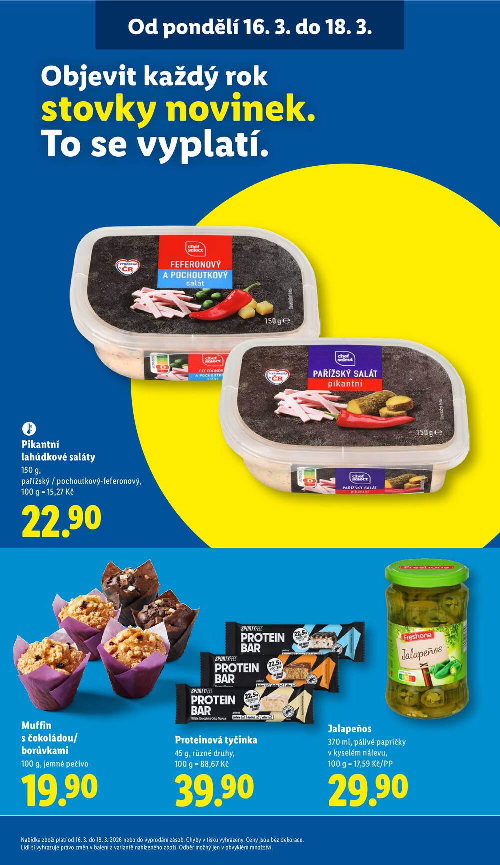 Lidl Čtvrtek od 19.3. do 22.3.2026