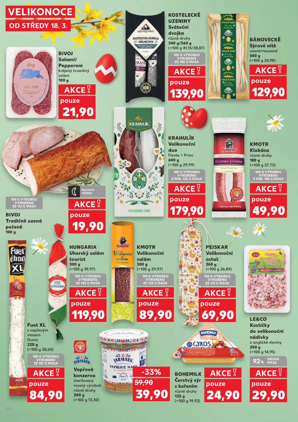 Kaufland 18.3. - 24.3. - Kaufland - Plzeň - Košutka