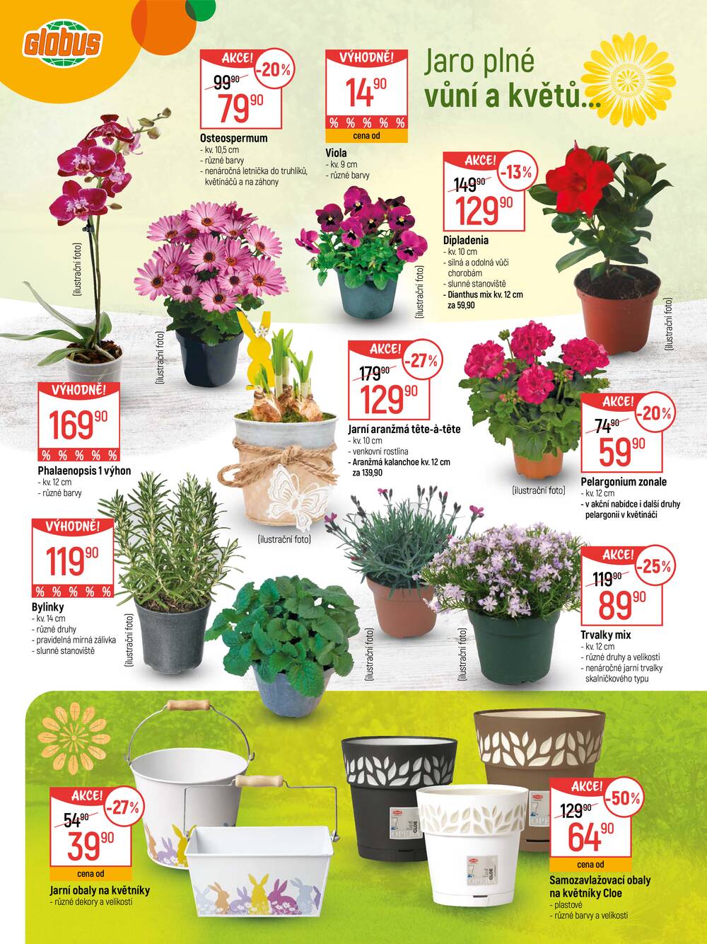Akční leták Globus 18.3. - 12.4.2026 - Globus Praha - Centrum Černý Most