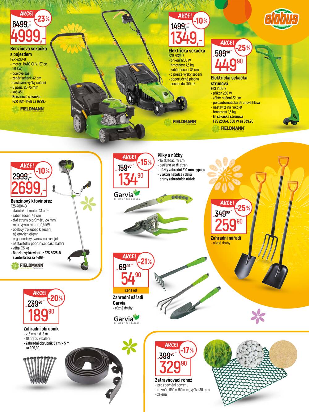 Akční leták Globus 18.3. - 12.4.2026 - Globus Praha - Centrum Černý Most