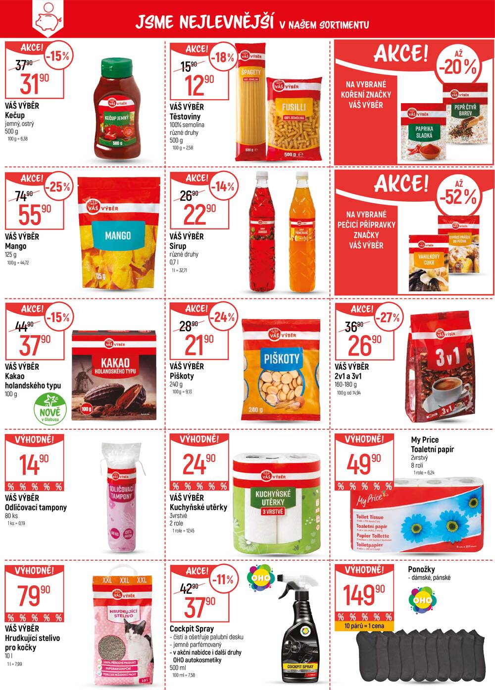 Leták Globus - Akční leták Globus 18.3. - 24.3.2026 - Globus Olomouc - strana 4 Leták Globus - Akční leták Globus 18.3. - 24.3.2026 - Globus Olomouc - strana 4