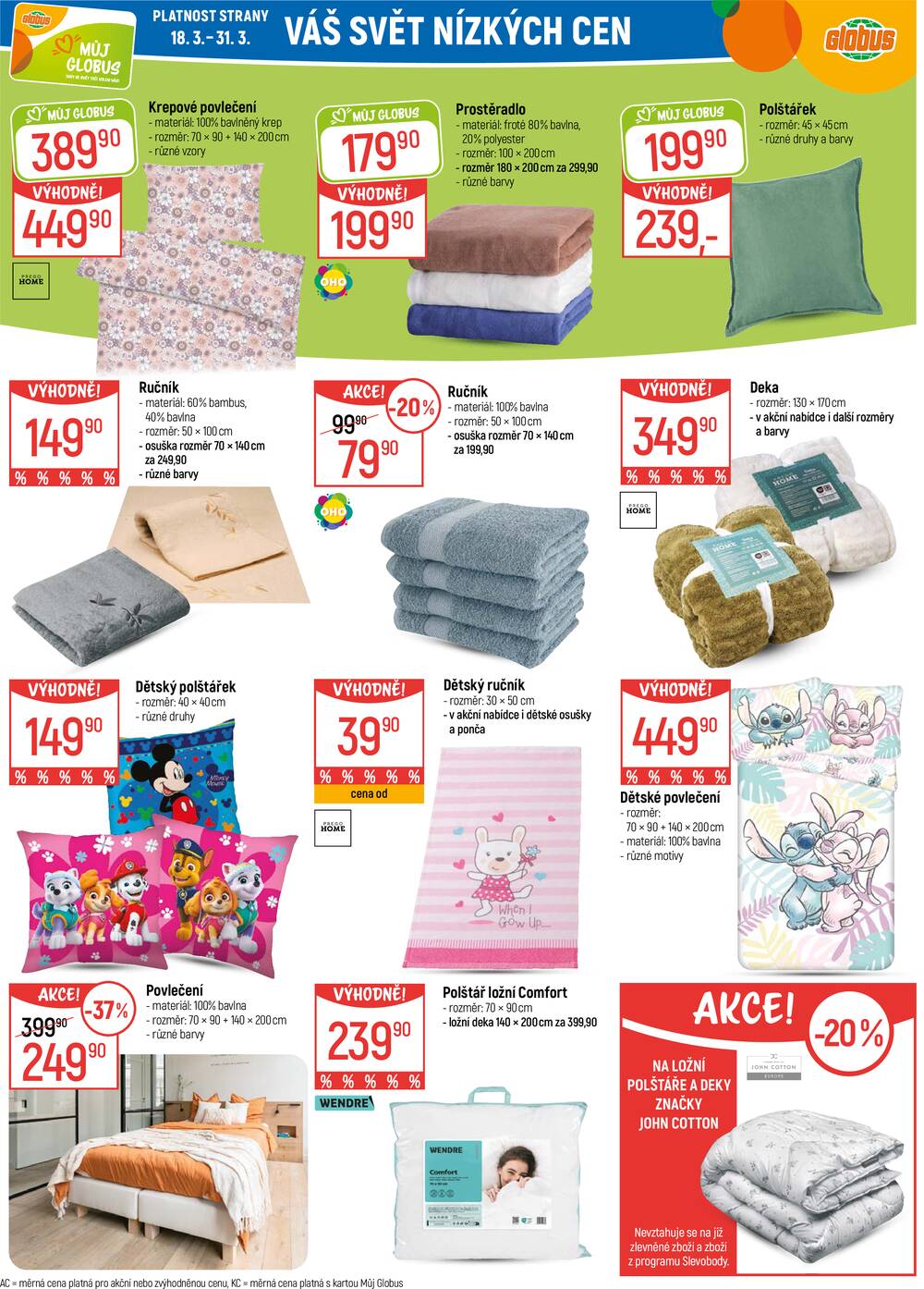 Leták Globus - Akční leták Globus 18.3. - 24.3.2026 - Globus Opava - strana 34